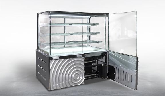 Кондитерская холодильная витрина "Дакота cube luxe" фотография